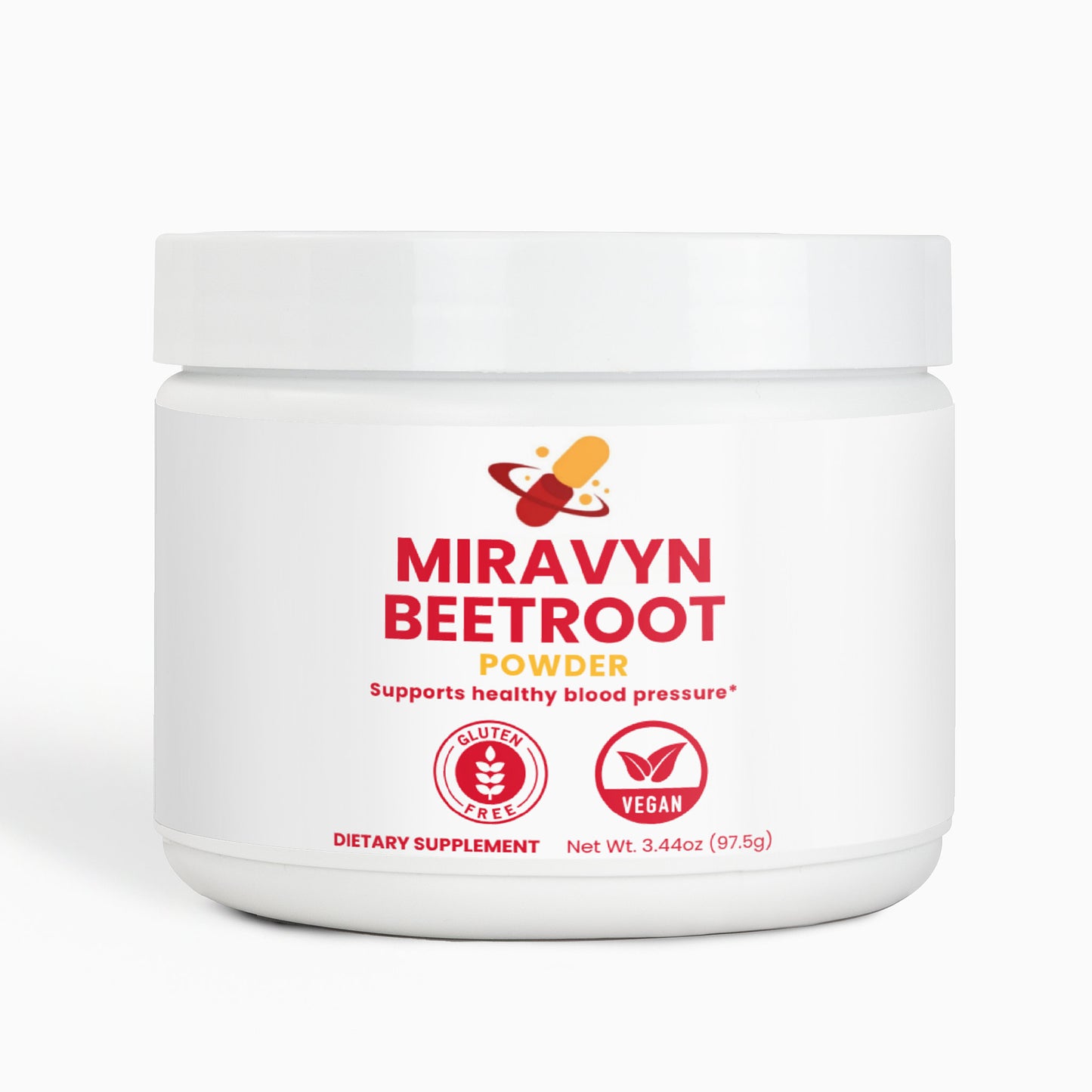 Miravyn Beetroot Powder – Supports Healthy Blood Flow & Post-Workout Recovery