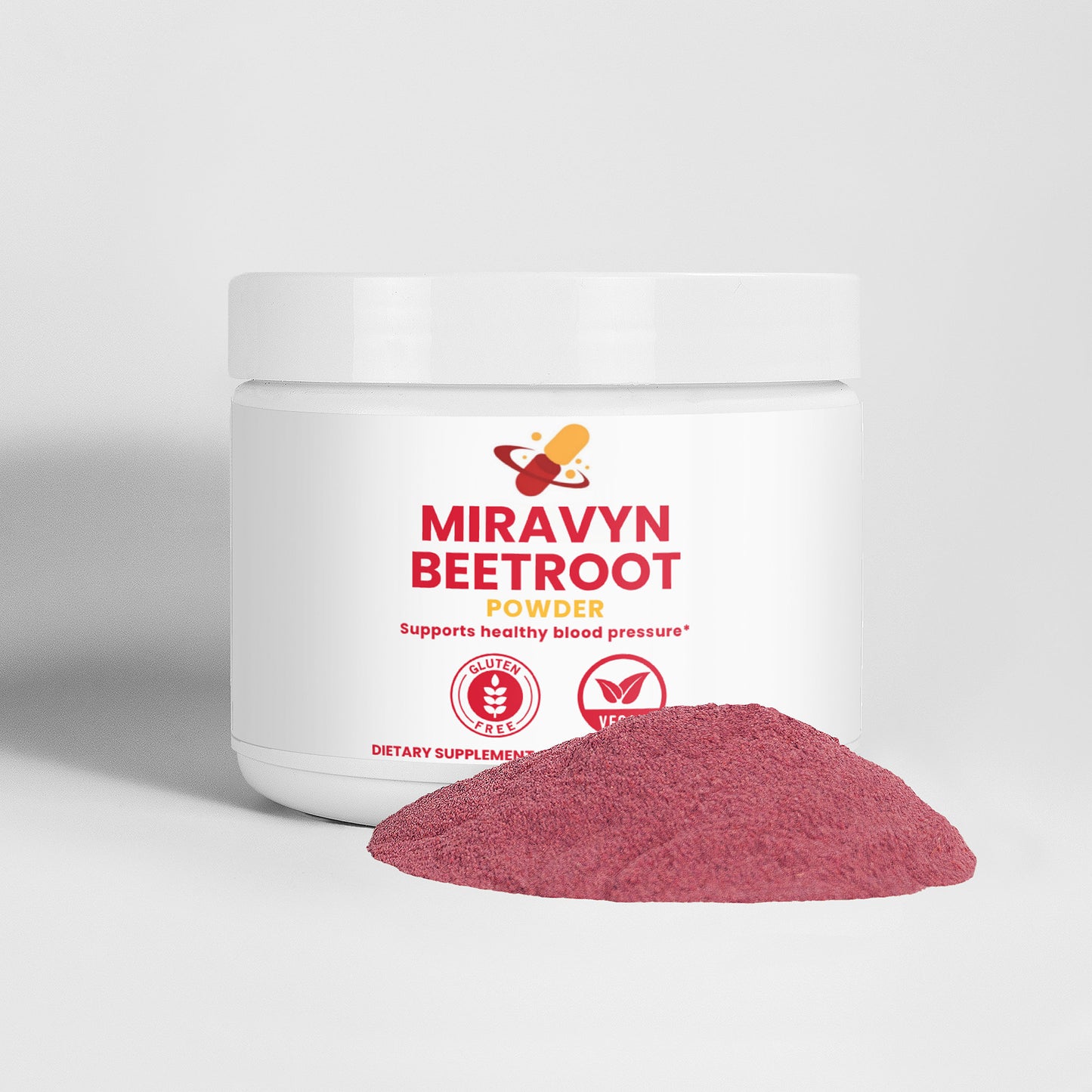 Miravyn Beetroot Powder – Supports Healthy Blood Flow & Post-Workout Recovery